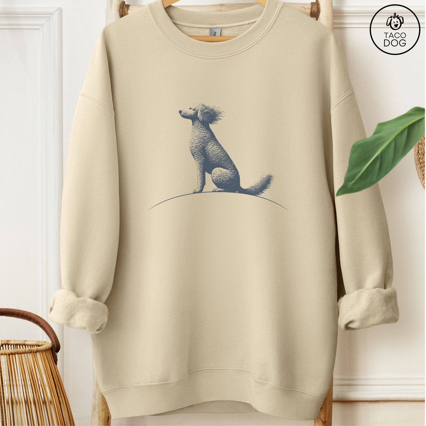 Doodle Tail Wind Sweatshirt Sand