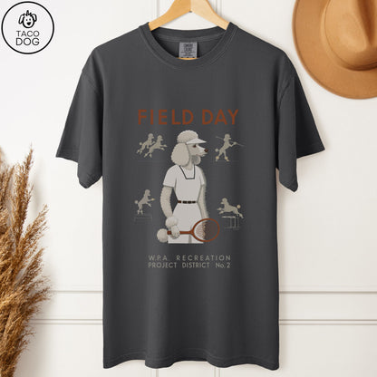 Poodle Field Day Premium T-Shirt Pepper Taco-Dog