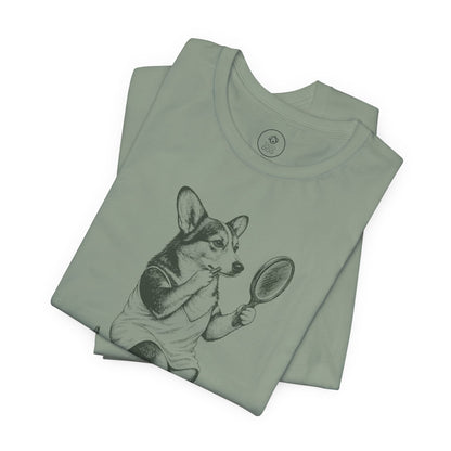 Corgi Makeup T-Shirt