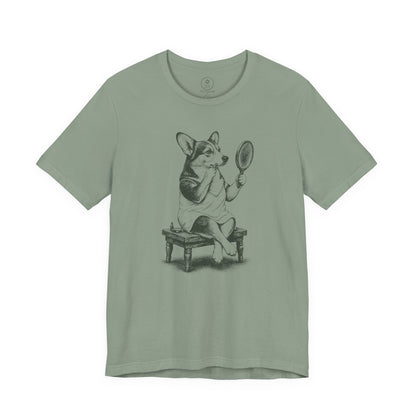 Corgi Makeup T-Shirt