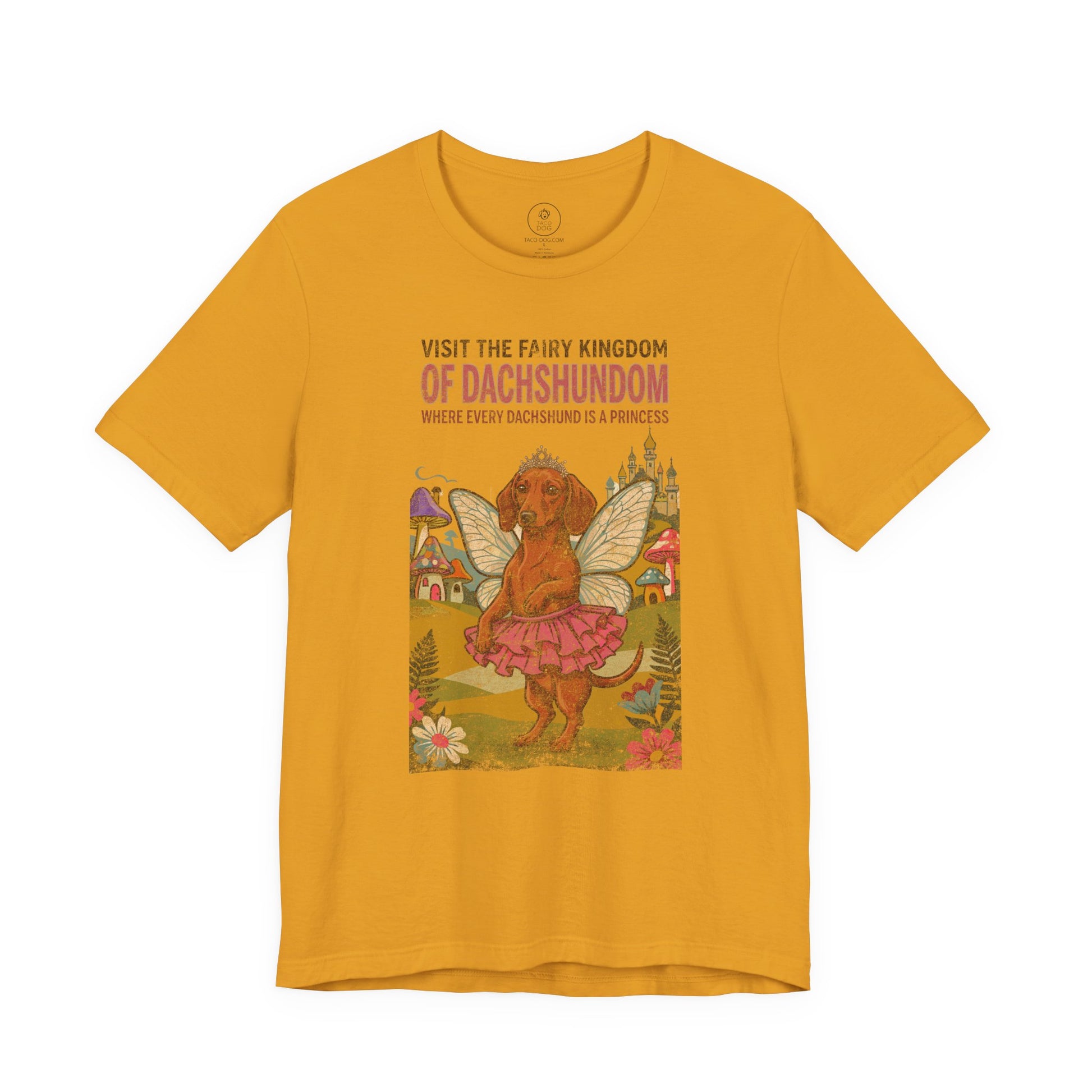 Dachshund Fairy Kingdom T-Shirt Taco-Dog