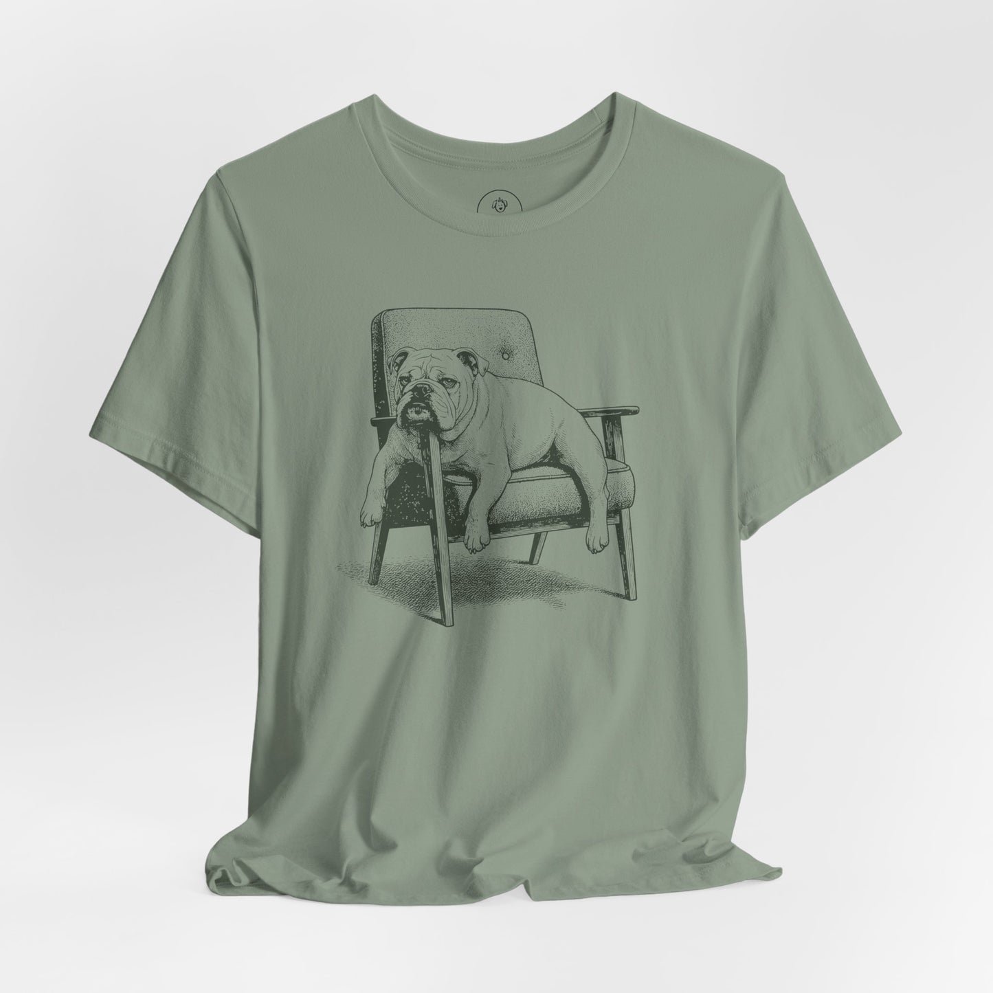 English Bulldog Occupied T-Shirt Taco-Dog