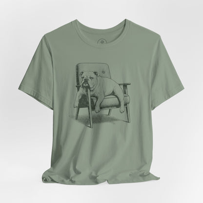 English Bulldog Occupied T-Shirt Taco-Dog