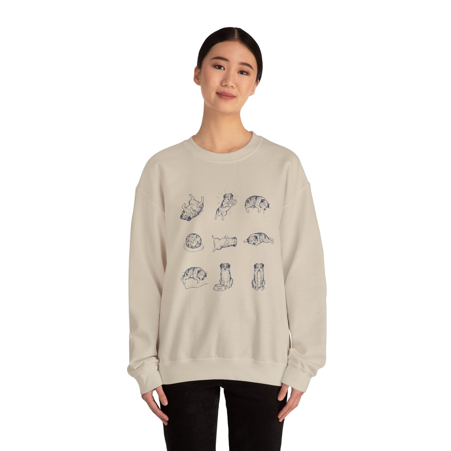 Australian Shepherd Aussie All Day Sweatshirt