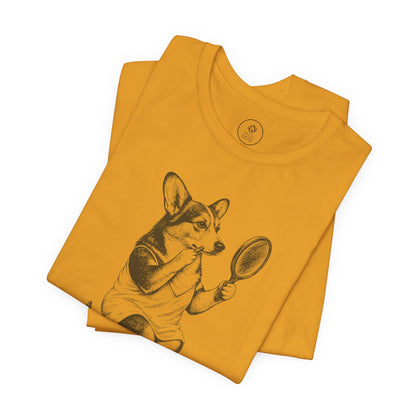 Corgi Makeup T-Shirt