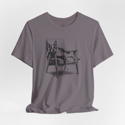 Boston Terrier Occupied T-Shirt Taco-Dog