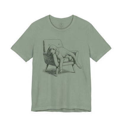 Poodle Occupied T-Shirt Sage Taco-Dog