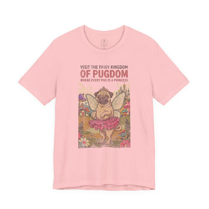 Pug Fairy Kingdom T-Shirt Taco-Dog