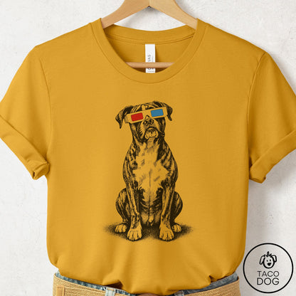 Boxer 3d T-Shirt Mustard Taco-Dog