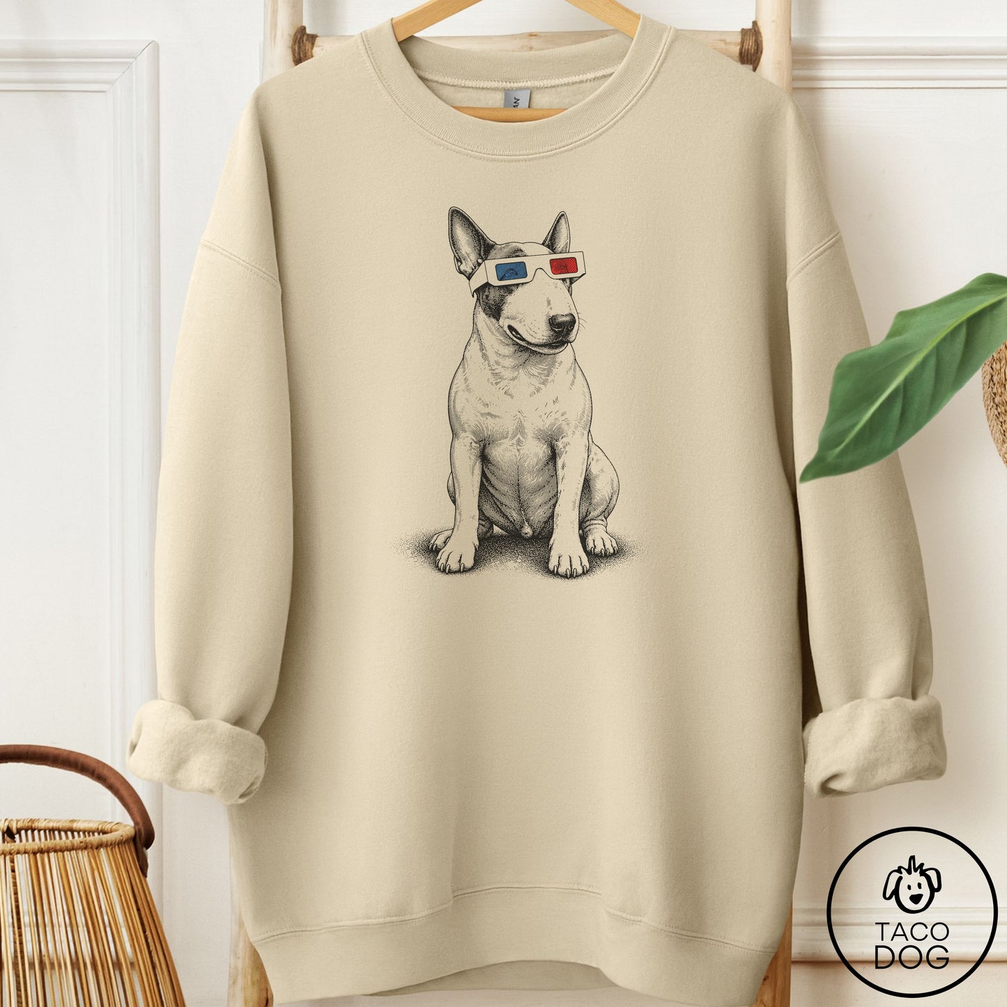 Bull Terrier 3d Sweatshirt