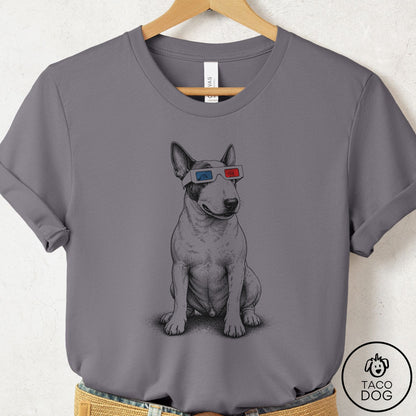 Bull Terrier 3d T-Shirt Storm Taco-Dog