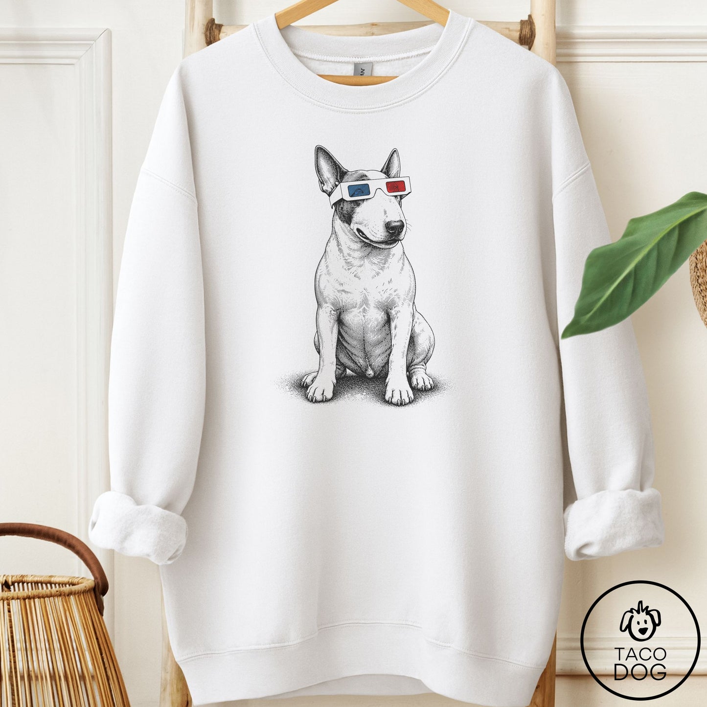 Bull Terrier 3d Sweatshirt