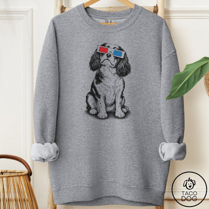 Cavalier King Charles Spaniel 3d Sweatshirt