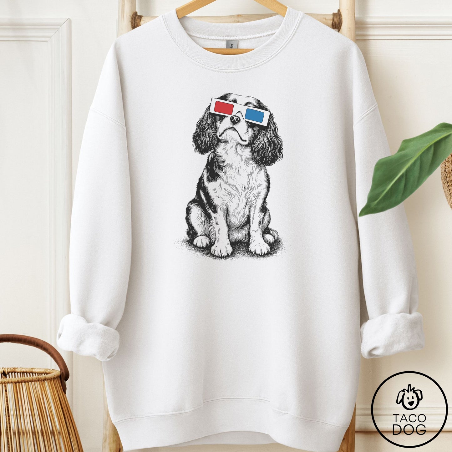 Cavalier King Charles Spaniel 3d Sweatshirt