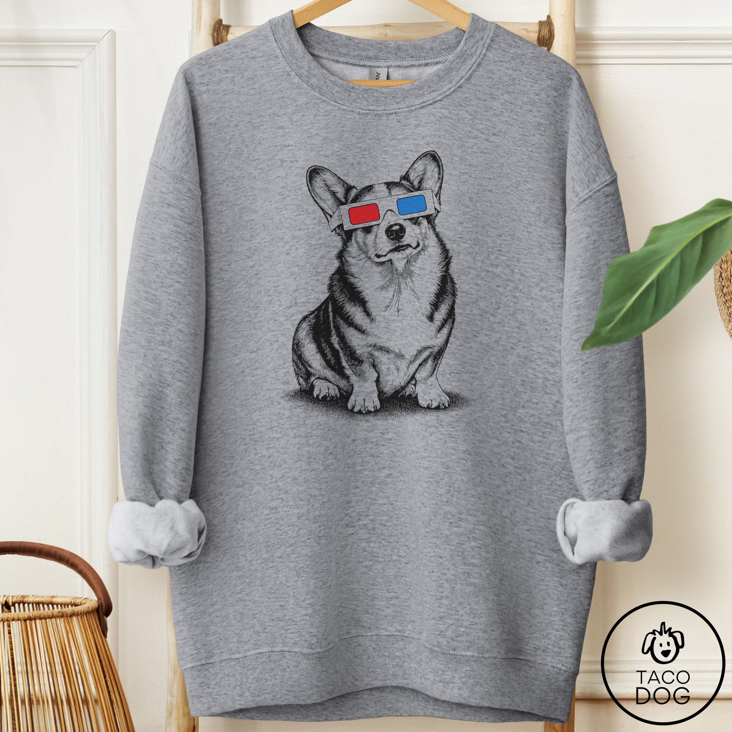 Corgi 3d Sweatshirt