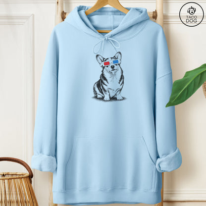 Corgi 3d Hoodie