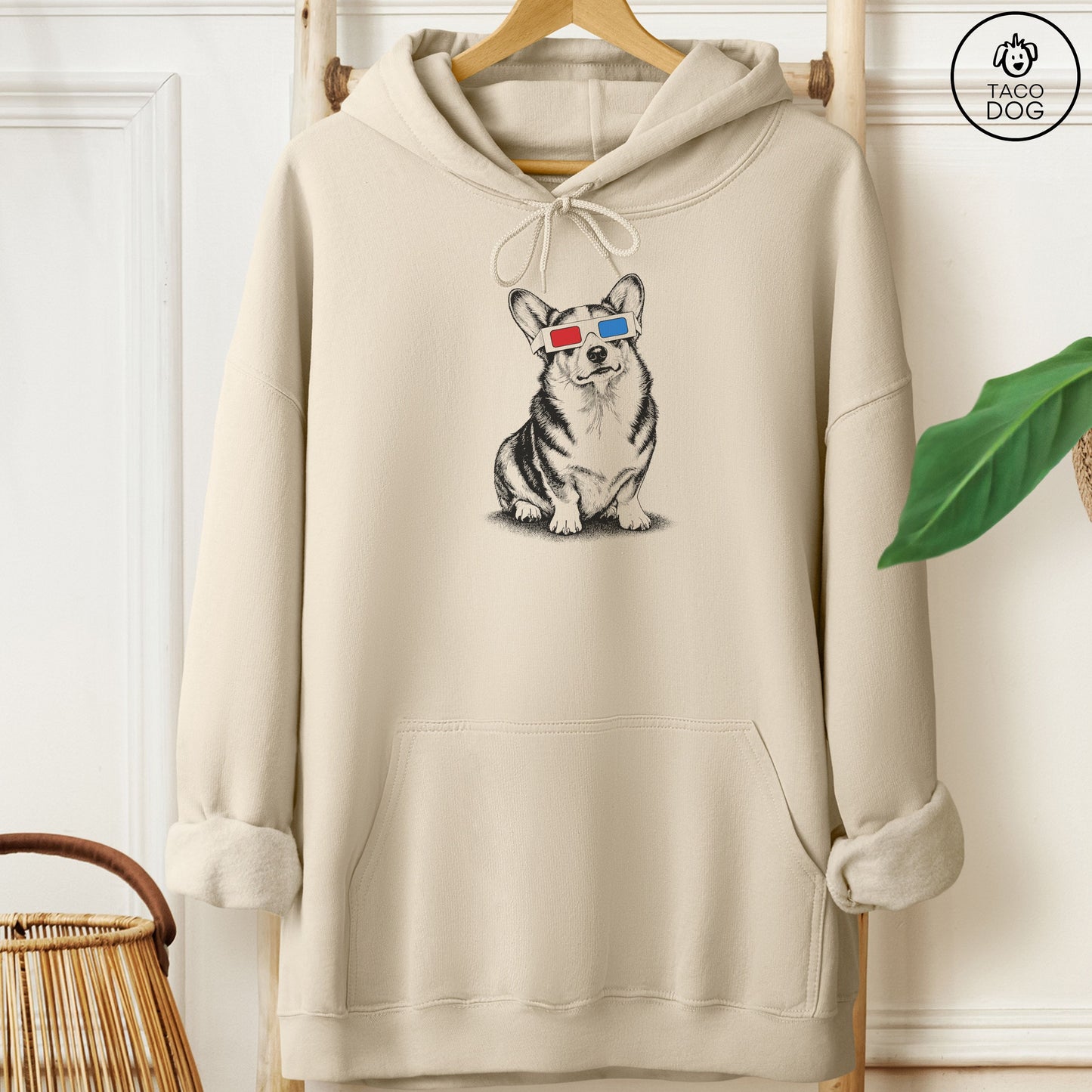 Corgi 3d Hoodie