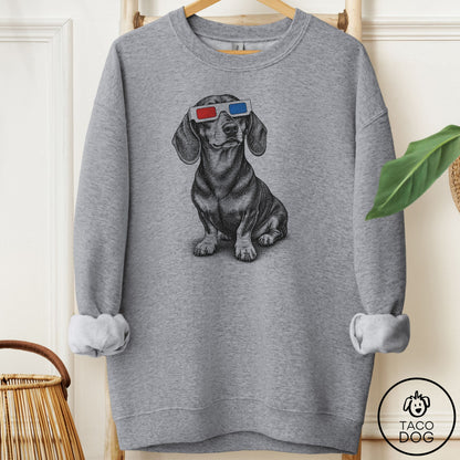 Dachshund 3d Sweatshirt
