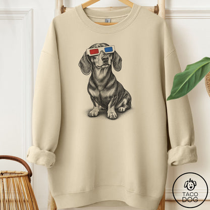 Dachshund 3d Sweatshirt