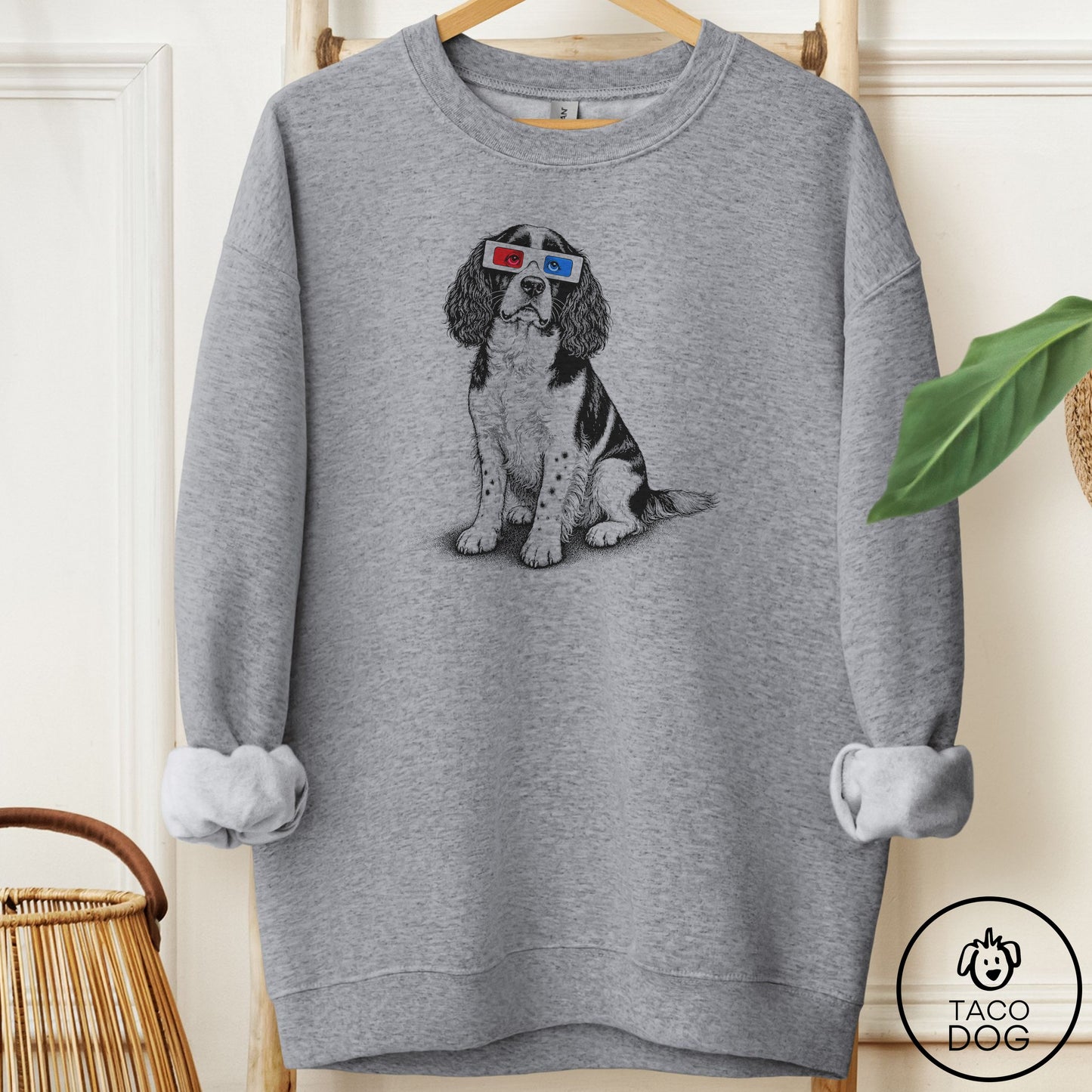 Springer Spaniel 3d Sweatshirt