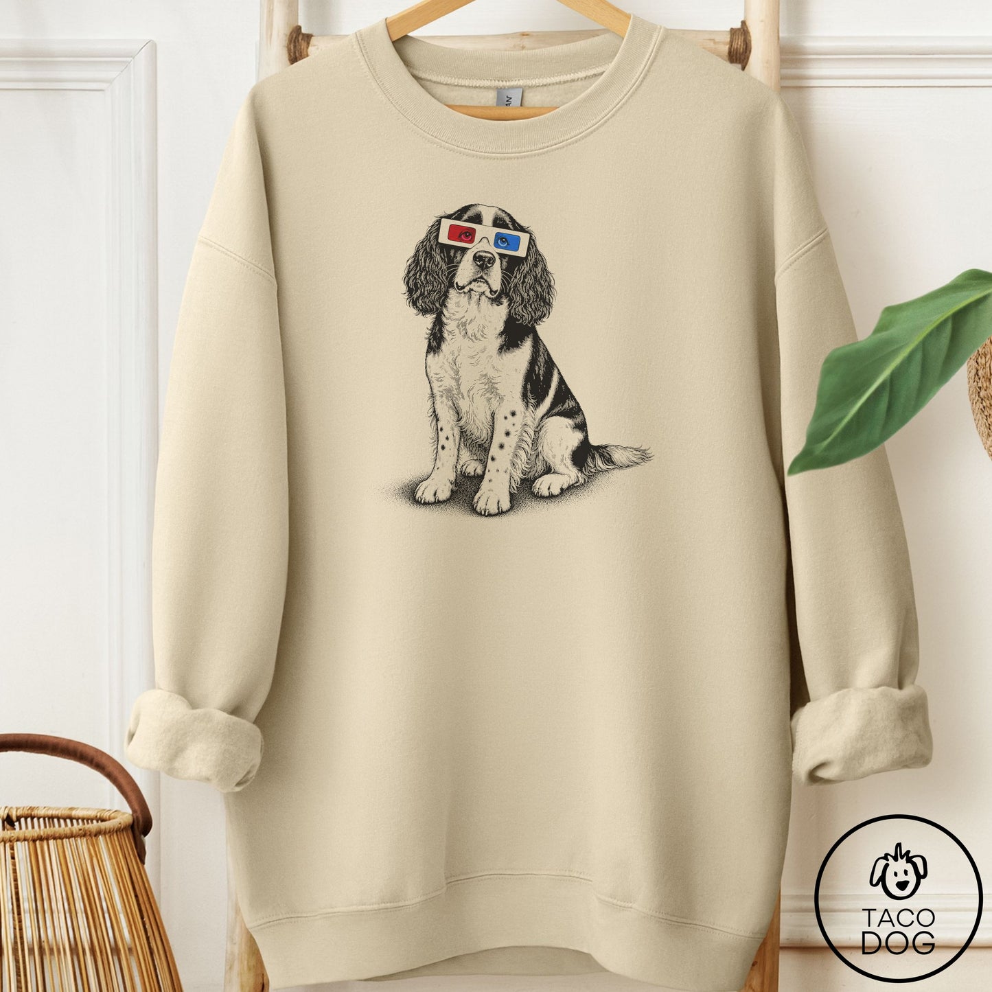 Springer Spaniel 3d Sweatshirt