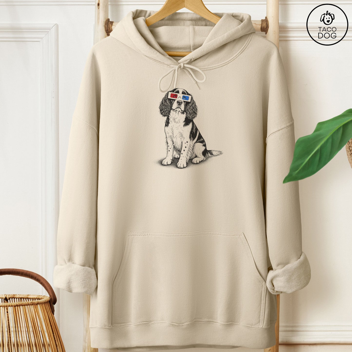 Springer Spaniel 3d Hoodie