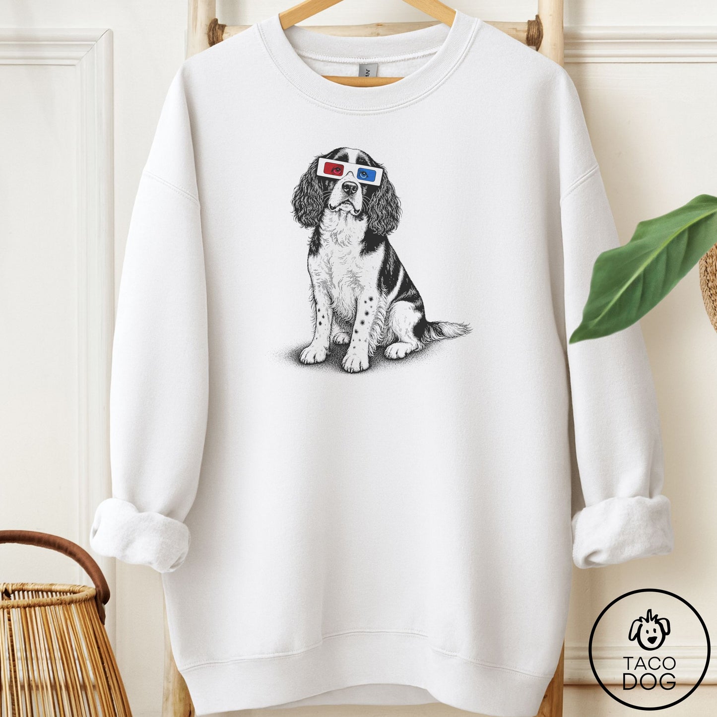 Springer Spaniel 3d Sweatshirt