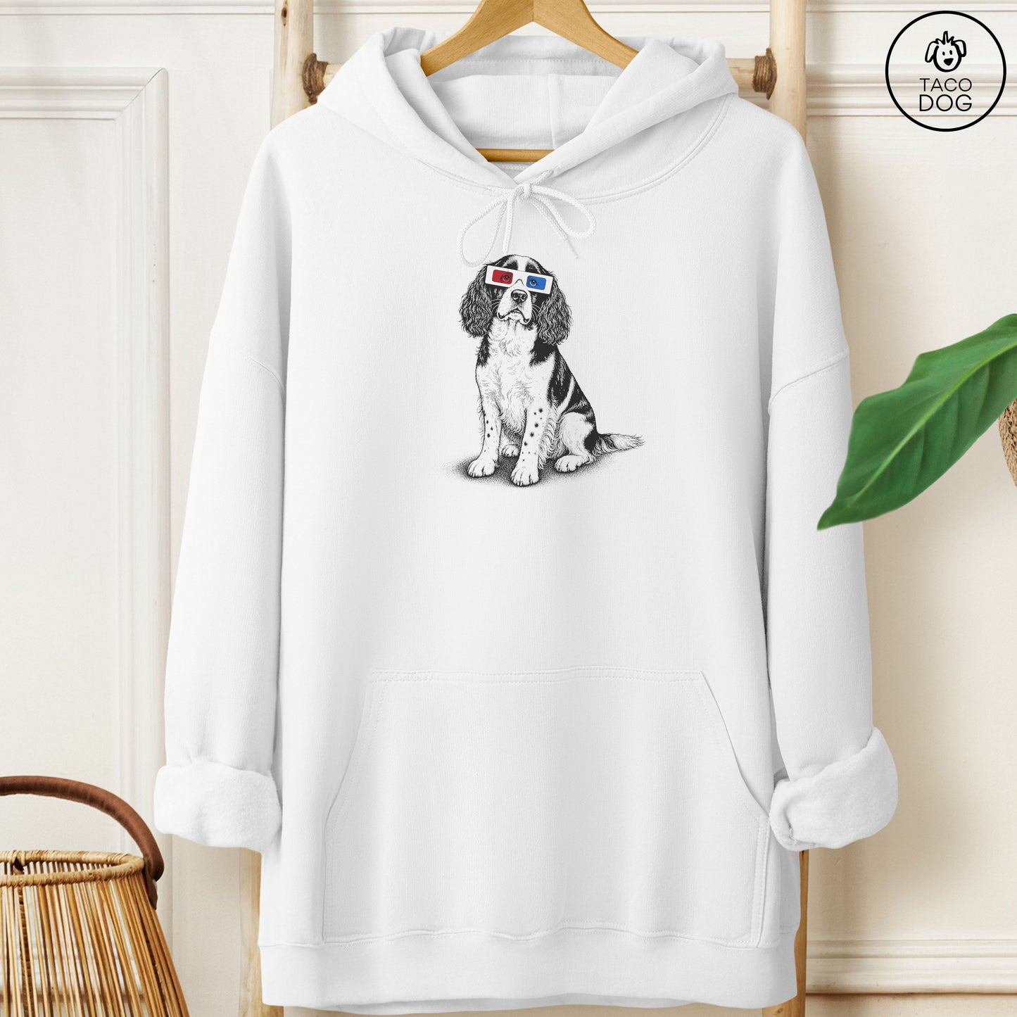 Springer Spaniel 3d Hoodie