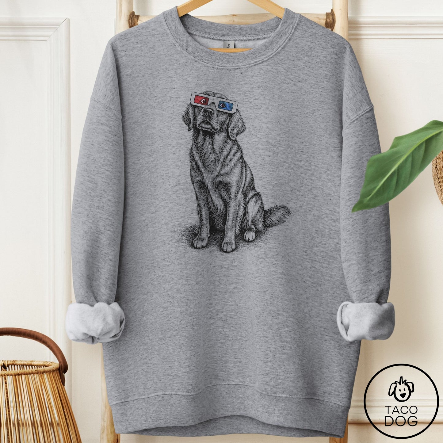 Flat-Coated Retriever 3d Sweatshirt