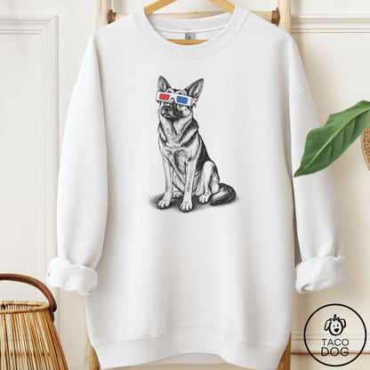 German Shepherd 3d Sweatshirt