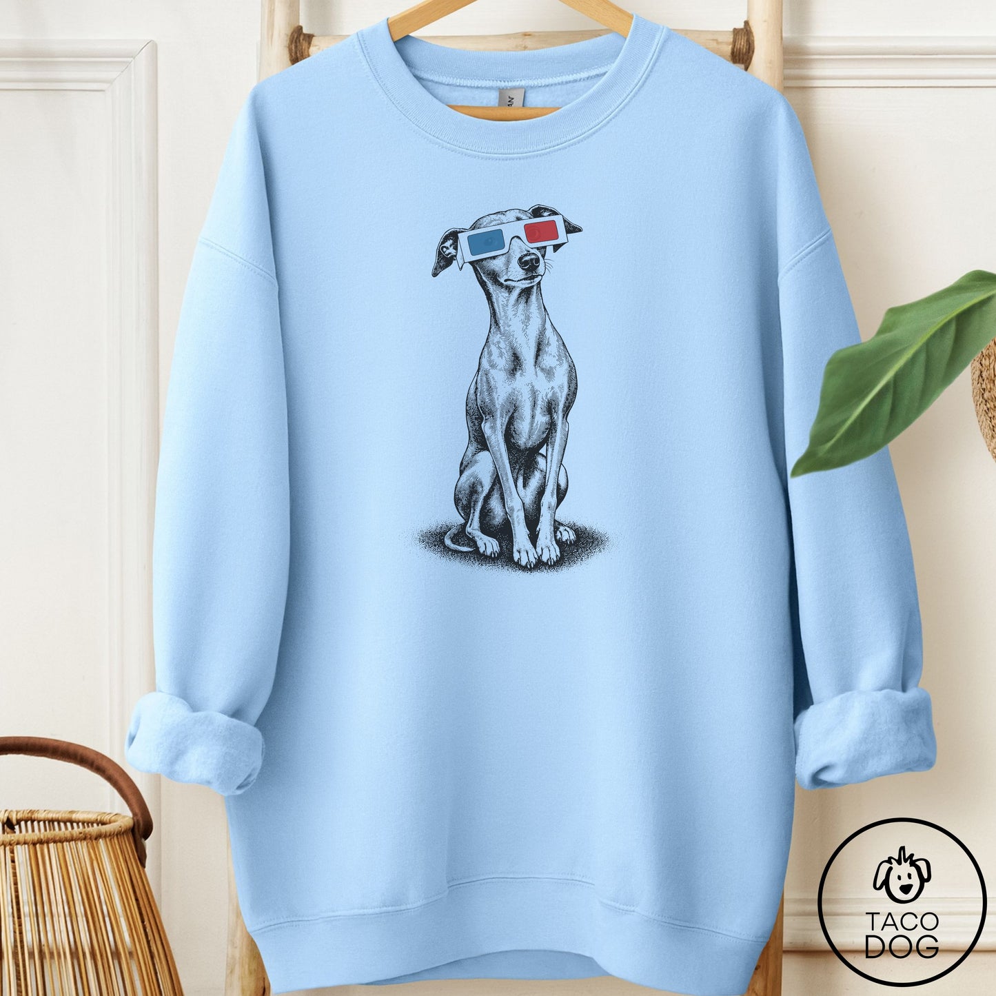 Italian Greyhound Whippet 3d Sweatshirt