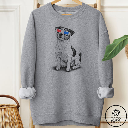 Jack Russell 3d Sweatshirt