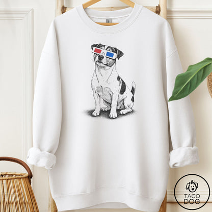 Jack Russell 3d Sweatshirt