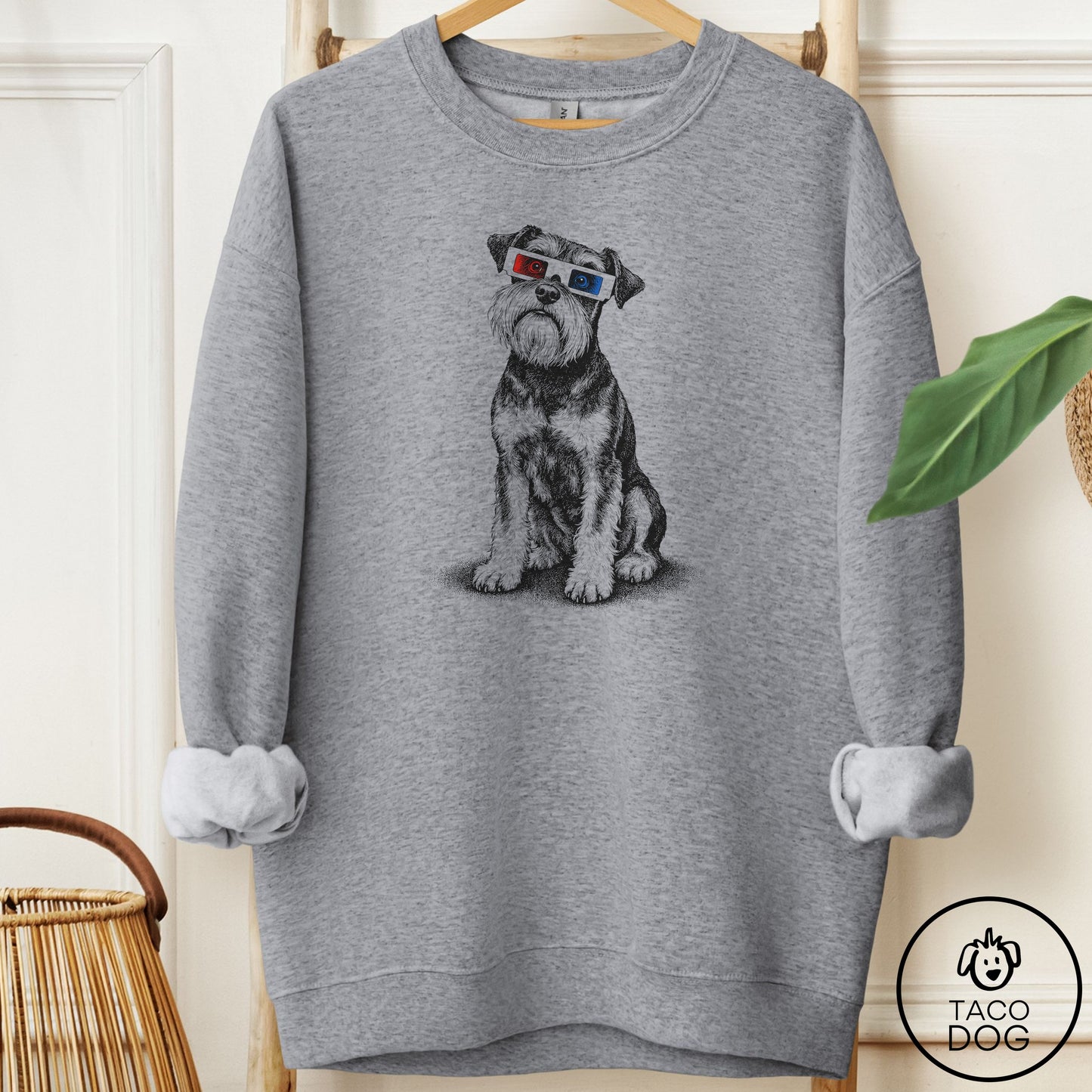Schnauzer 3d Sweatshirt