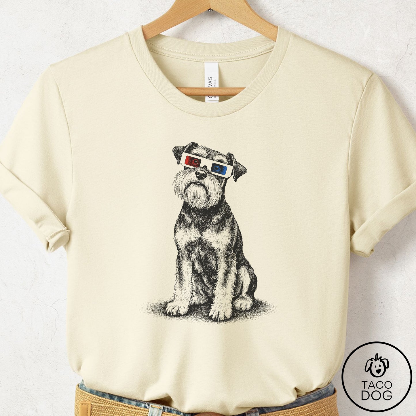 Schnauzer 3d T-Shirt