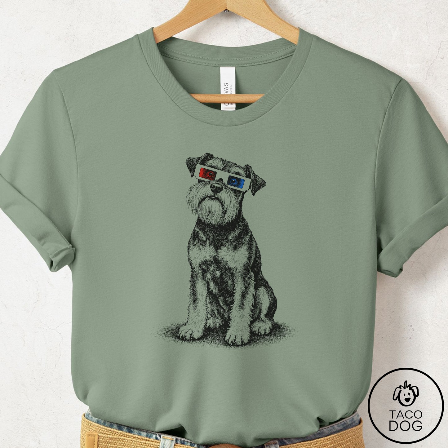 Schnauzer 3d T-Shirt