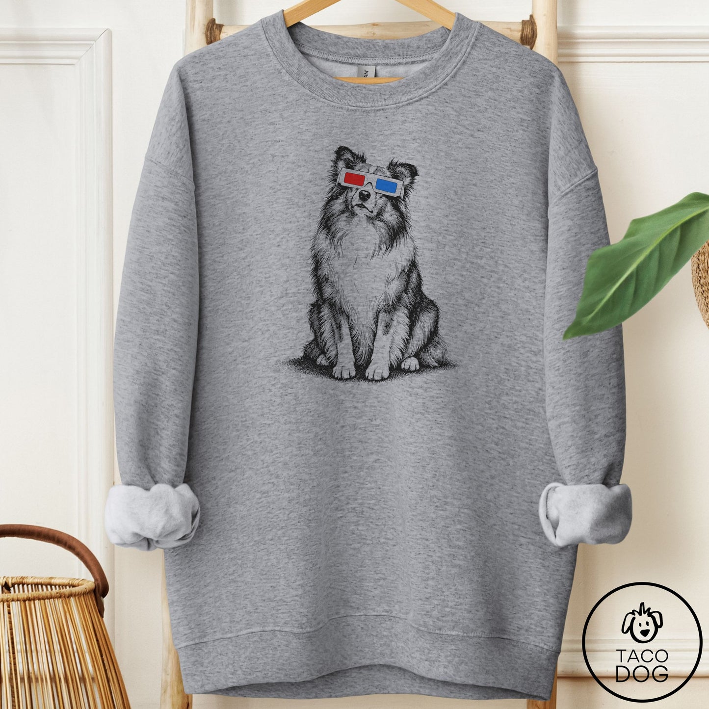 Shetland Sheepdog 3d Sweatshirt