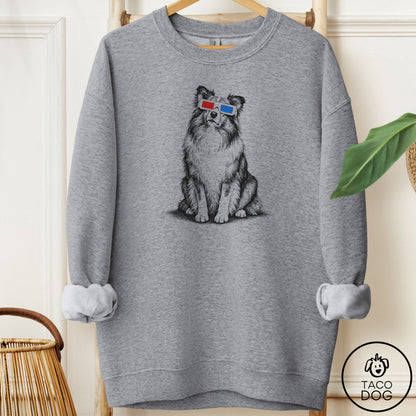 Shetland Sheepdog 3d Sweatshirt