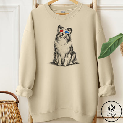 Shetland Sheepdog 3d Sweatshirt