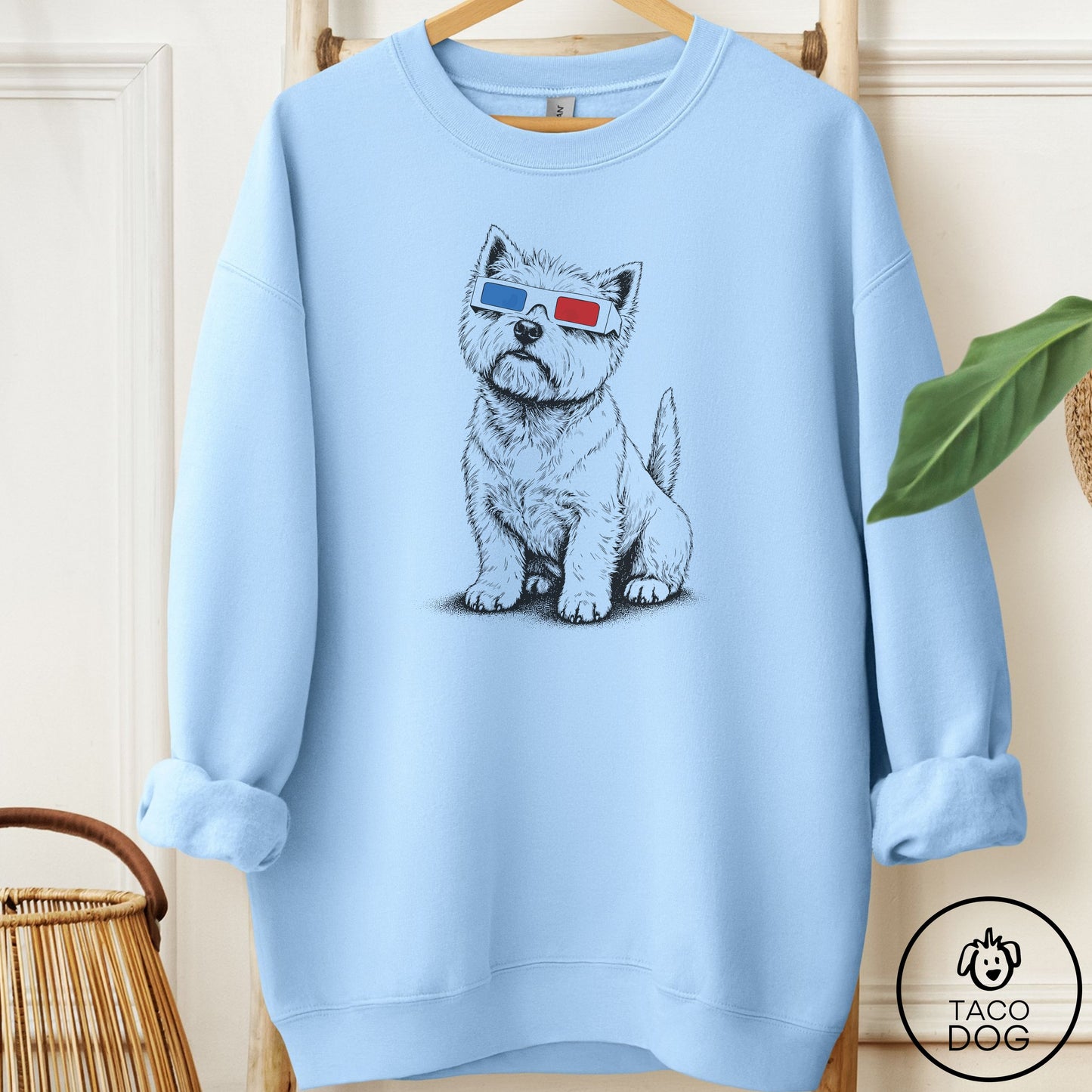Westie 3d Sweatshirt