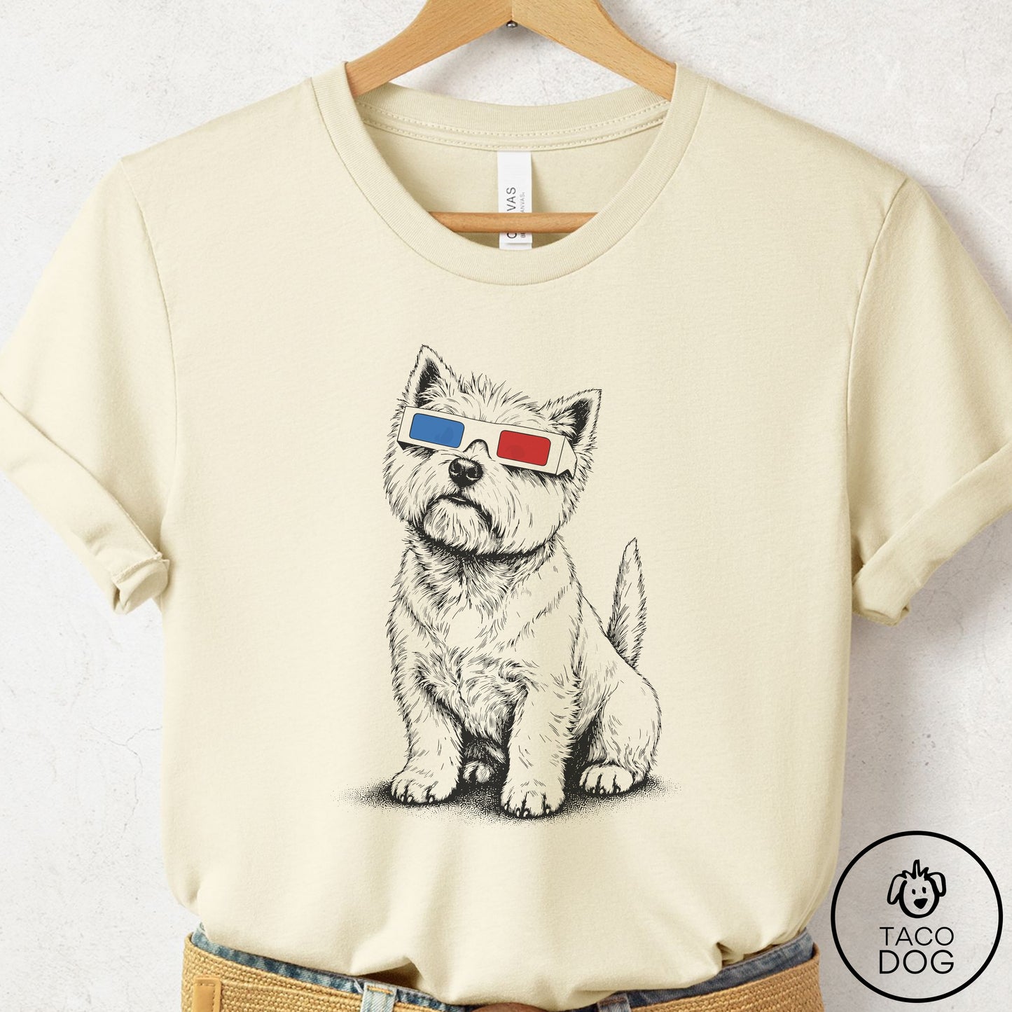 Westie 3d T-Shirt