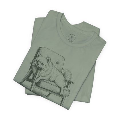 Pomeranian Occupied T-Shirt Taco-Dog
