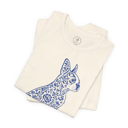 Boston Terrier Toile T-Shirt