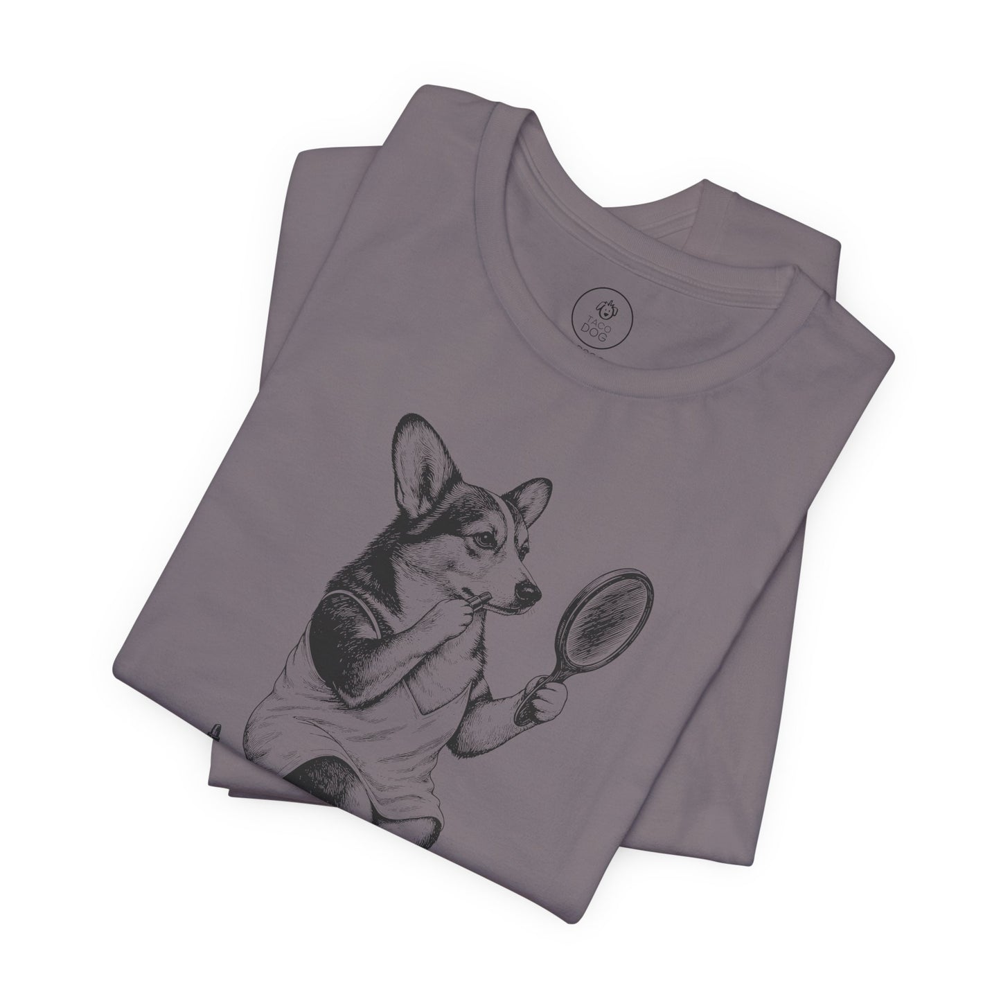 Corgi Makeup T-Shirt