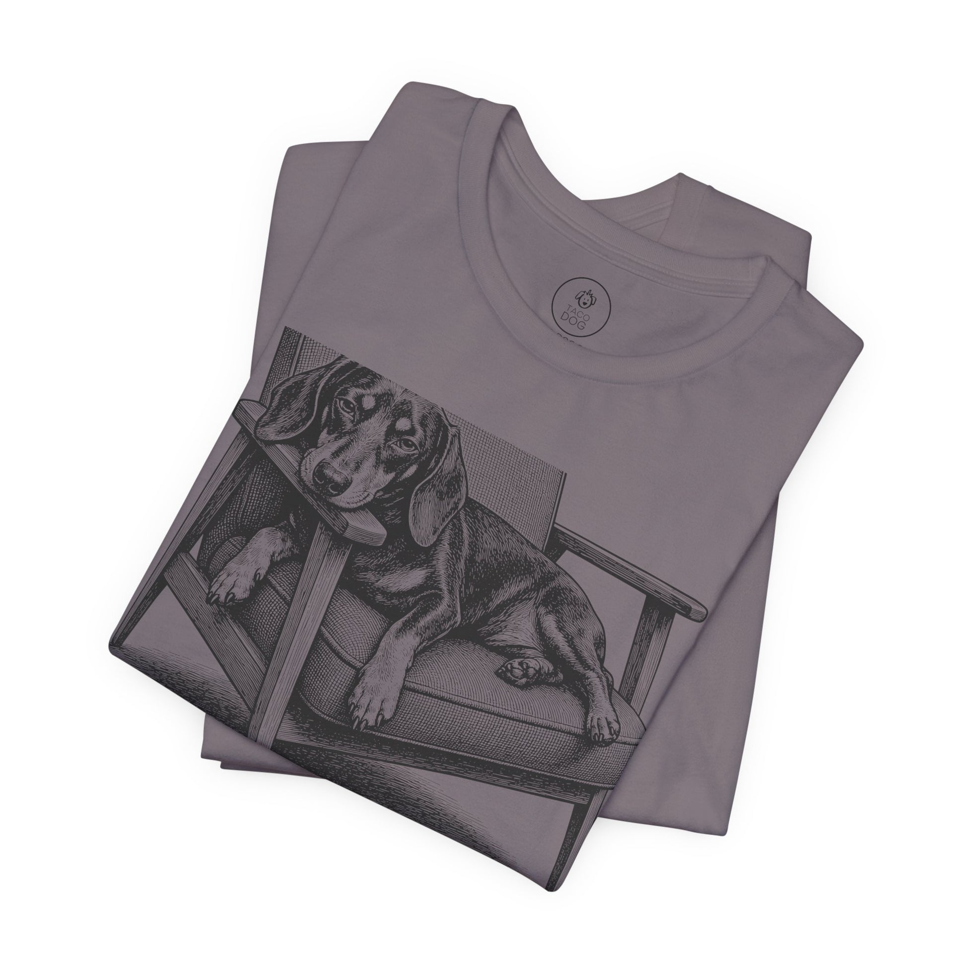 Dachshund Occupied T-Shirt Taco-Dog