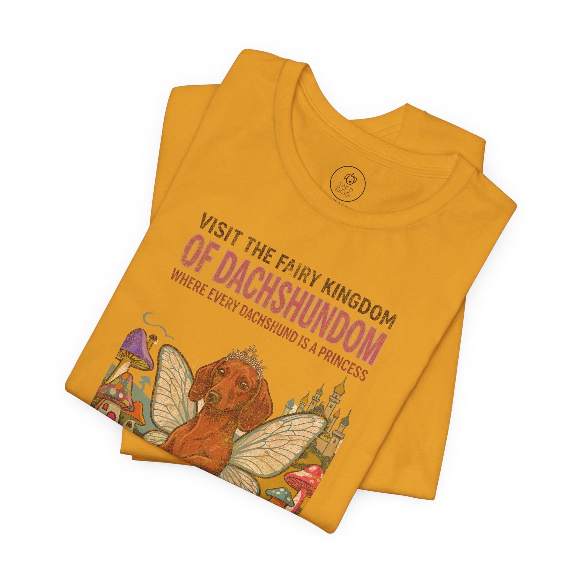 Dachshund Fairy Kingdom T-Shirt Taco-Dog