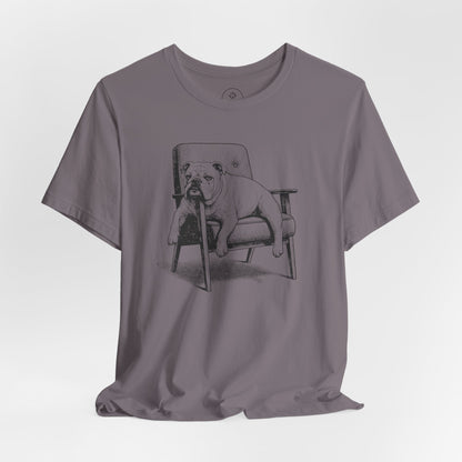 English Bulldog Occupied T-Shirt Taco-Dog