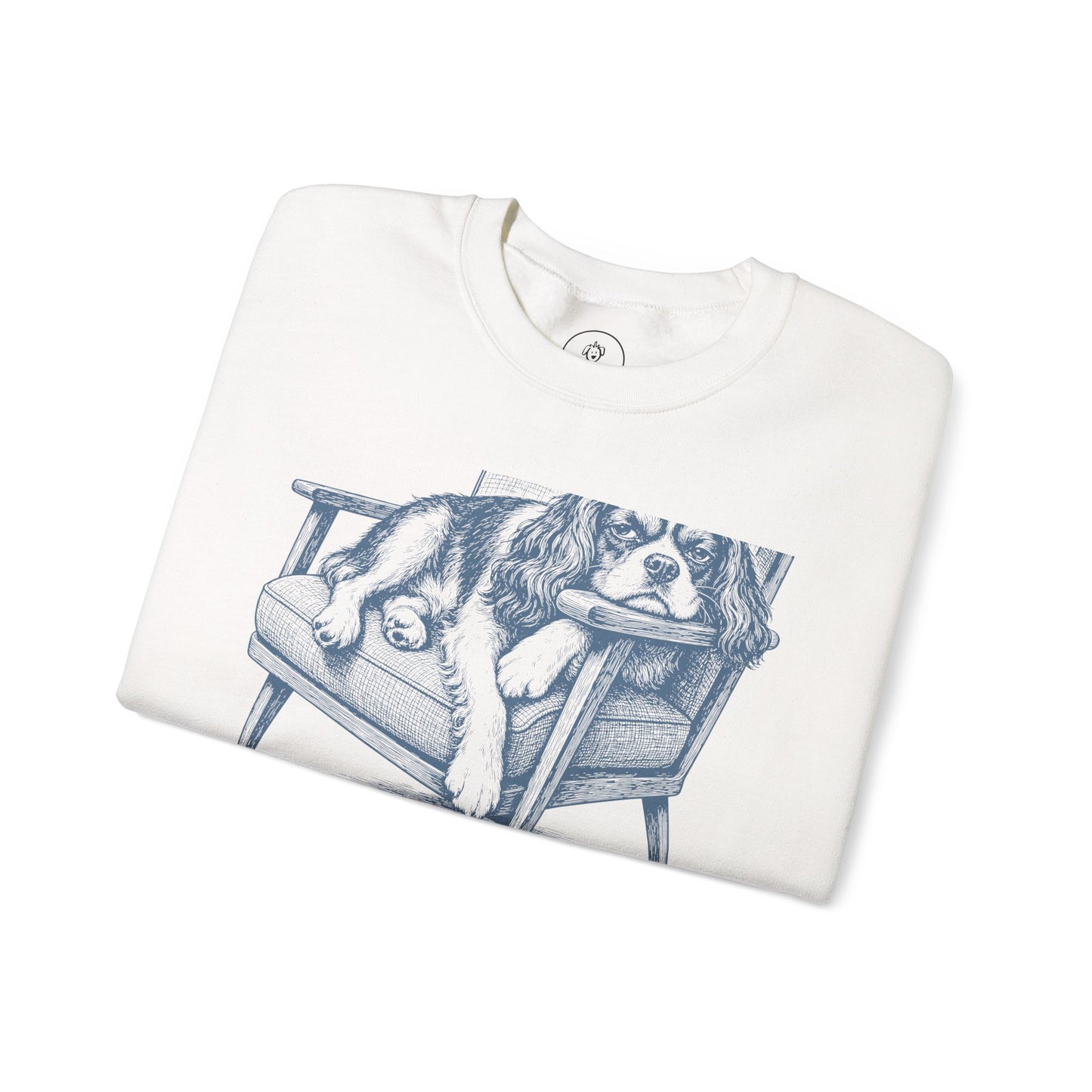 Cavalier King Charles Spaniel Occupied Sweatshirt Taco-Dog