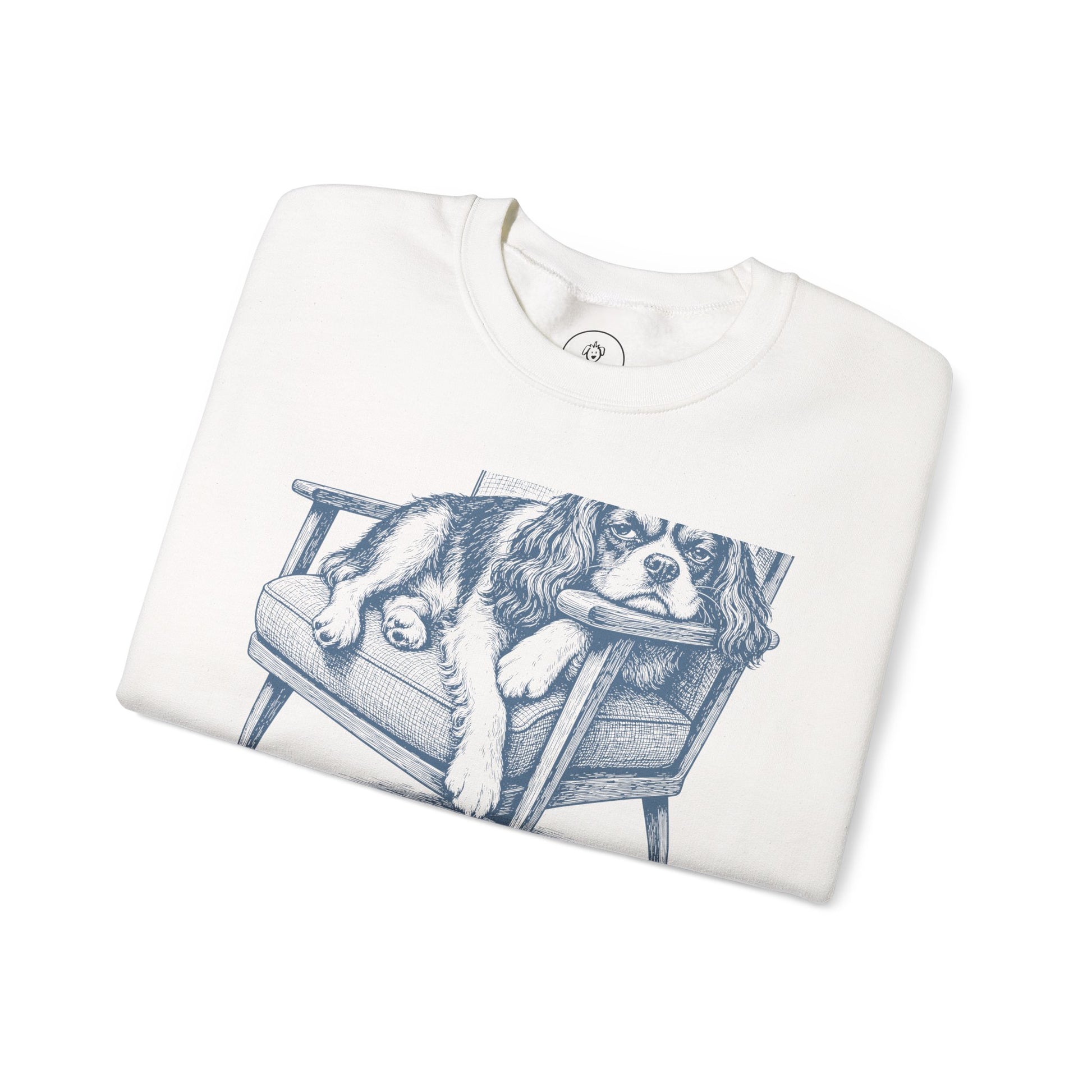 Cavalier King Charles Spaniel Occupied Sweatshirt Taco-Dog
