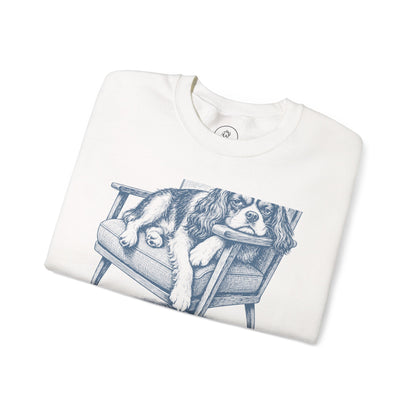 Cavalier King Charles Spaniel Occupied Sweatshirt Taco-Dog